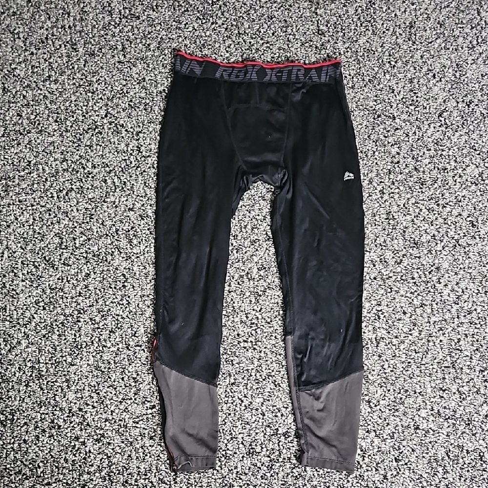 Black and Gray Athletic Leggings